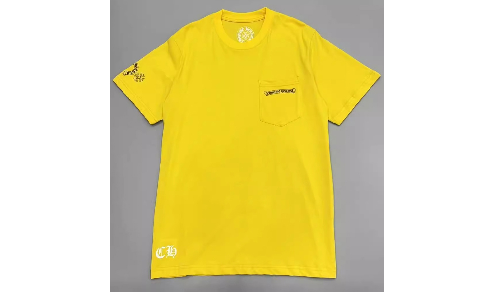 반팔 티셔츠 옐로우 색상 이미지-S1L12